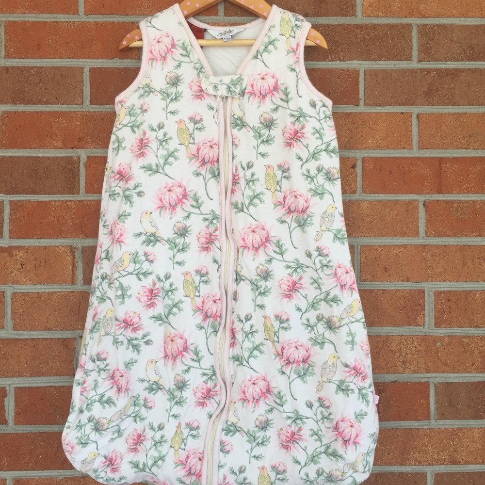 Bebe Baby Girl Floral Sleep Sack 6-18 Months